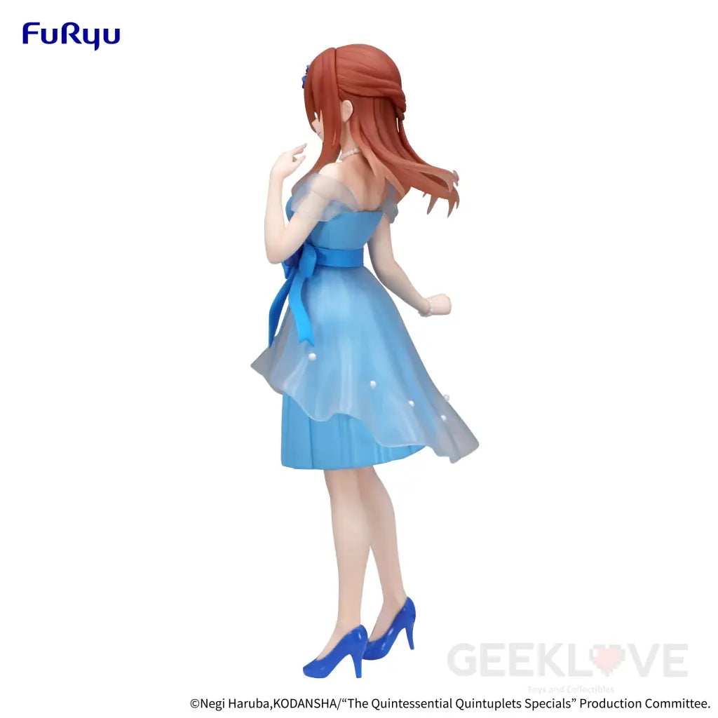 The Quintessential Quintuplets Specials Trio-Try-It Figure -Nakano Miku Pastel Dress Ver.- Prize