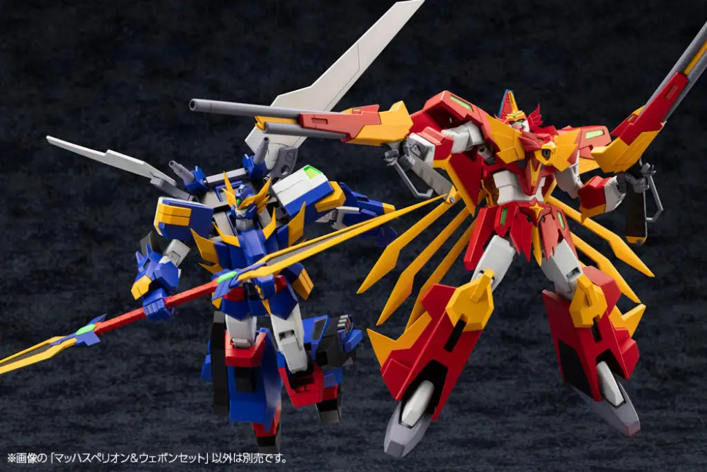 The Saint of Braves Baan Gaan Mach Superion with Weapon Set Model Kit Model Kit