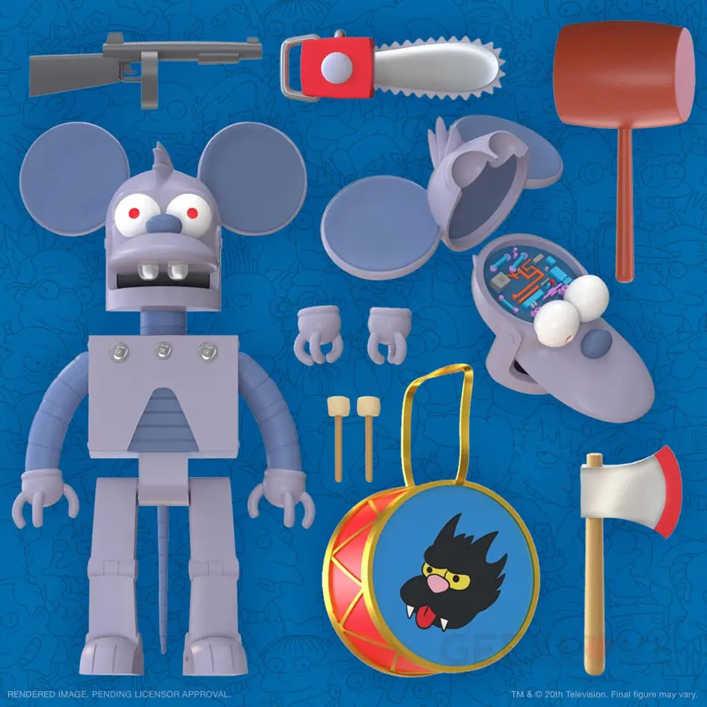 The Simpsons Ultimates Robot Itchy Preorder