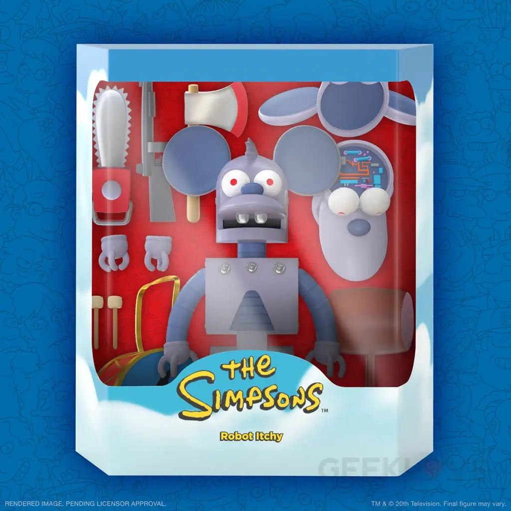 The Simpsons Ultimates Robot Itchy Preorder