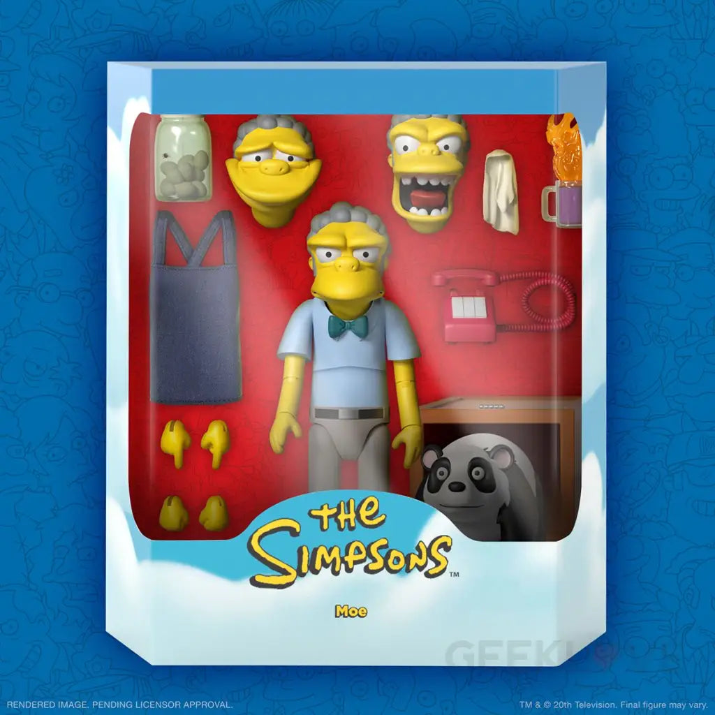 The Simpsons Ultimates Wave 1 Moe - GeekLoveph