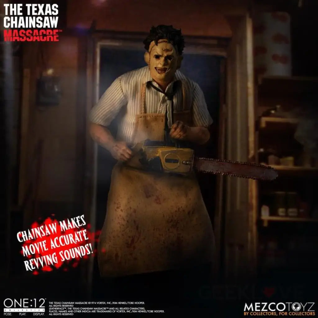 The Texas Chainsaw Massacre One:12 Collective Deluxe Leatherface Preorder