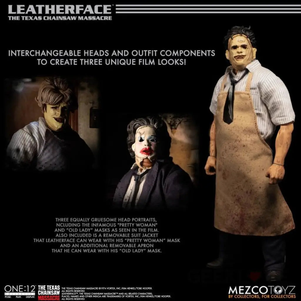 The Texas Chainsaw Massacre One:12 Collective Deluxe Leatherface Preorder