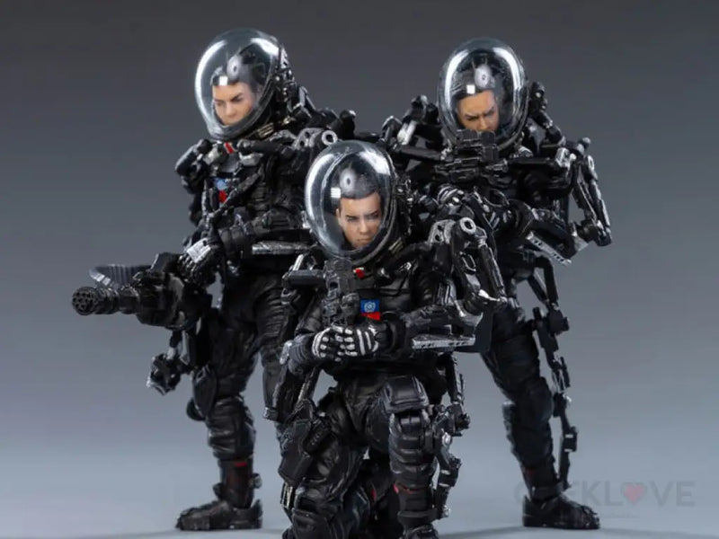 The Wandering Earth United Earth Government China Rescue Team 1/18 Scale Figure Set