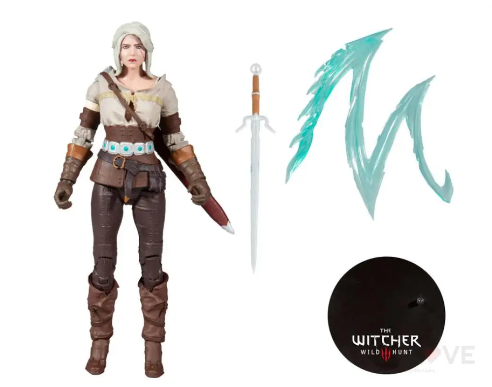 The Witcher 3: Wild Hunt Ciri Action Figure - GeekLoveph