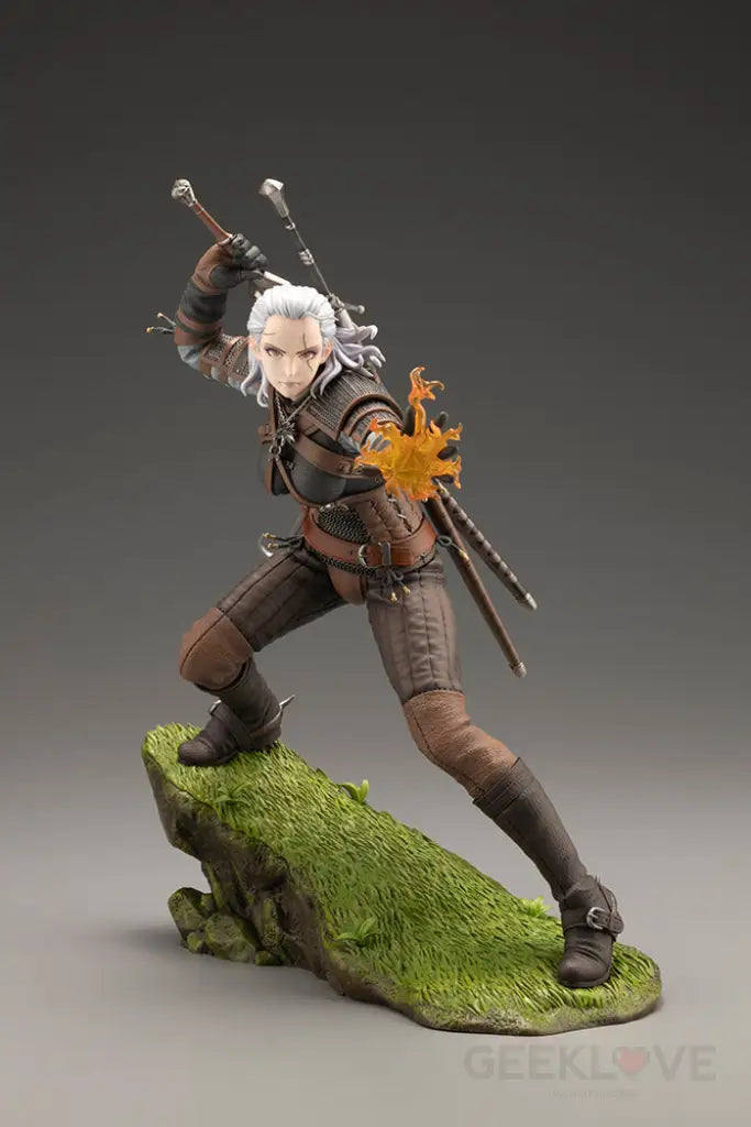 The Witcher Geralt Bishoujo Statue