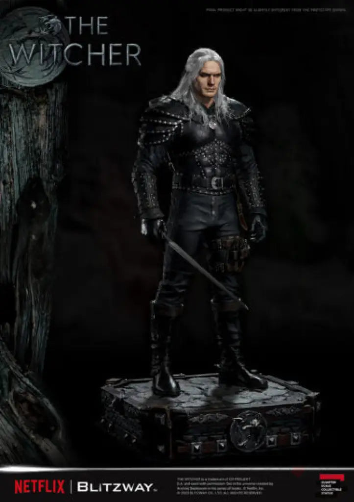 The Witcher Geralt Of Rivia 1/3 Scale Statue Figure