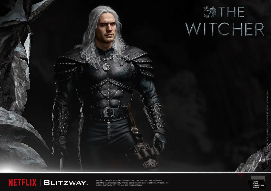 The Witcher Geralt Of Rivia 1/3 Scale Statue Figure