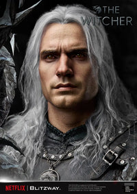 The Witcher Geralt Of Rivia 1/3 Scale Statue Figure