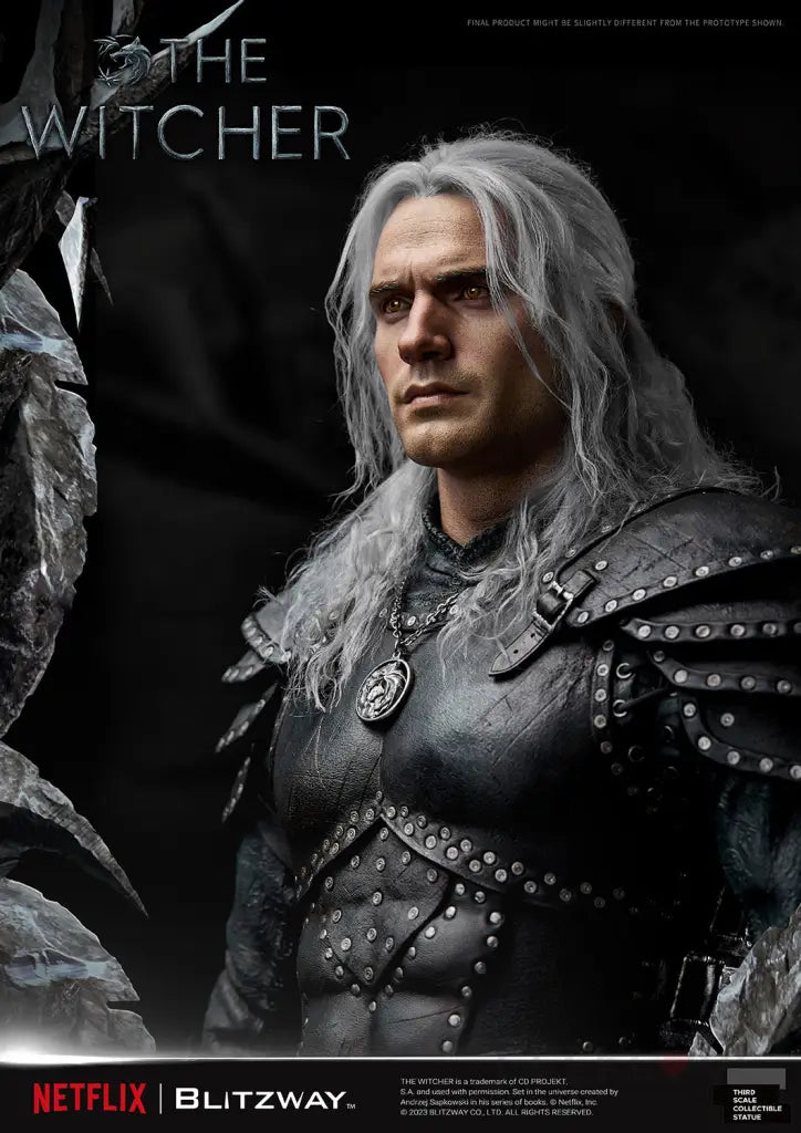 The Witcher Geralt Of Rivia 1/3 Scale Statue Figure