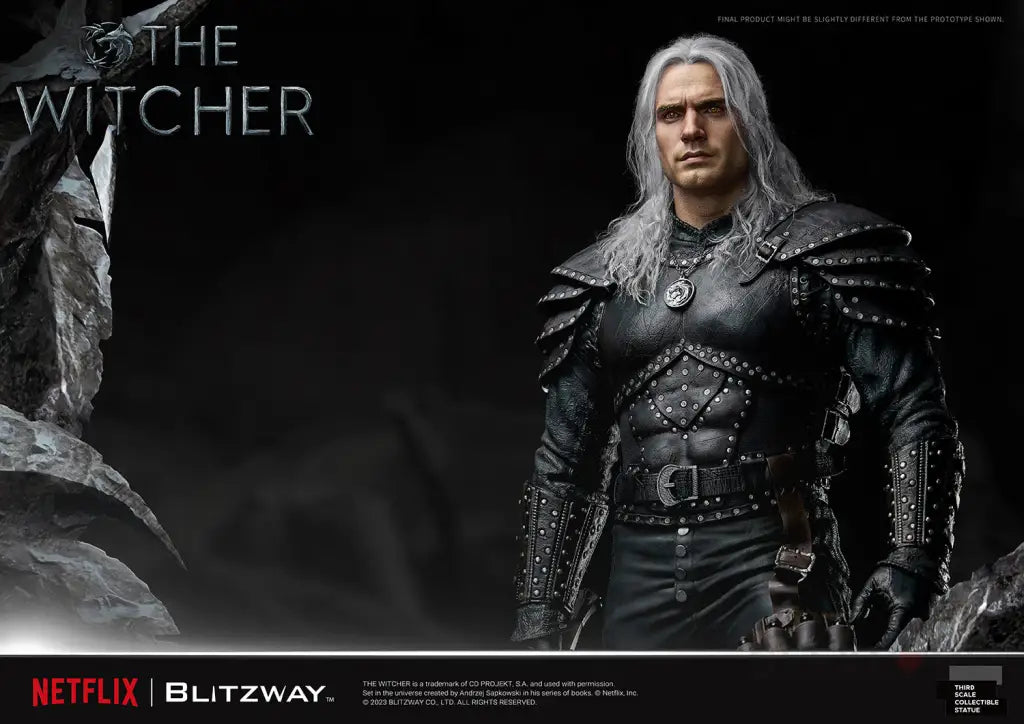 The Witcher Geralt Of Rivia 1/3 Scale Statue Figure