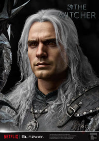 The Witcher Geralt Of Rivia 1/3 Scale Statue Figure