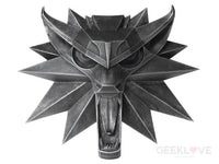 The Witcher III Wild Hunt Wolf Wall Sculpture - GeekLoveph