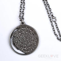 The Witcher (Netflix): Wolf Medallion Prop Replica Necklace Prop/Replica