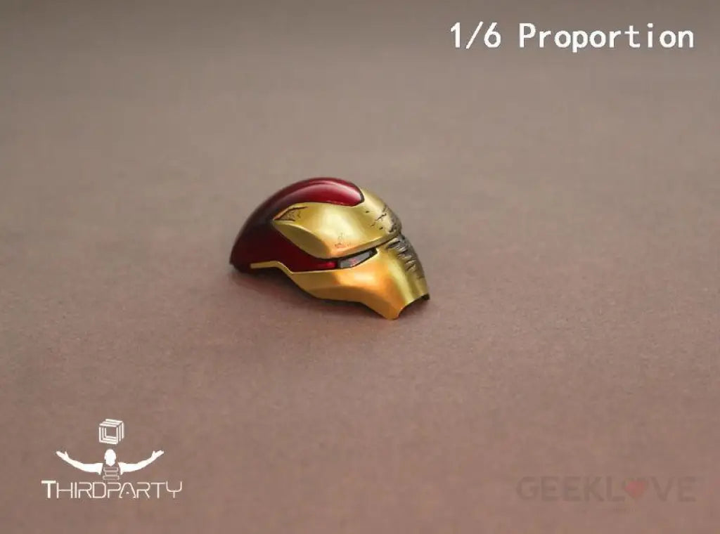 Third Party Toys 1/6 Iron Man MK50 Battle Damaged Mask - GeekLoveph