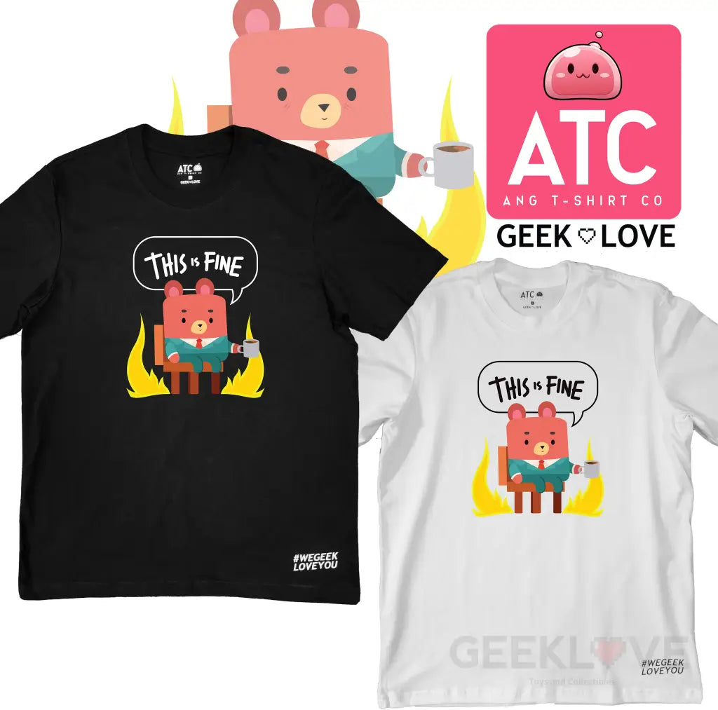 This Is Fine Premium Geek Tee Apparel