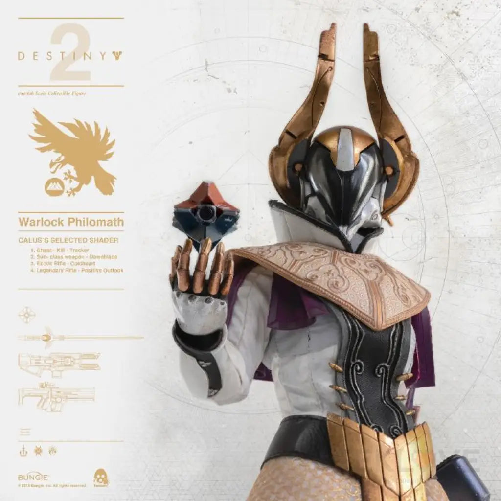 Threezero: Destiny 2 Warlock Philomath Calus's Selected Shader 1/6 Scale - GeekLoveph