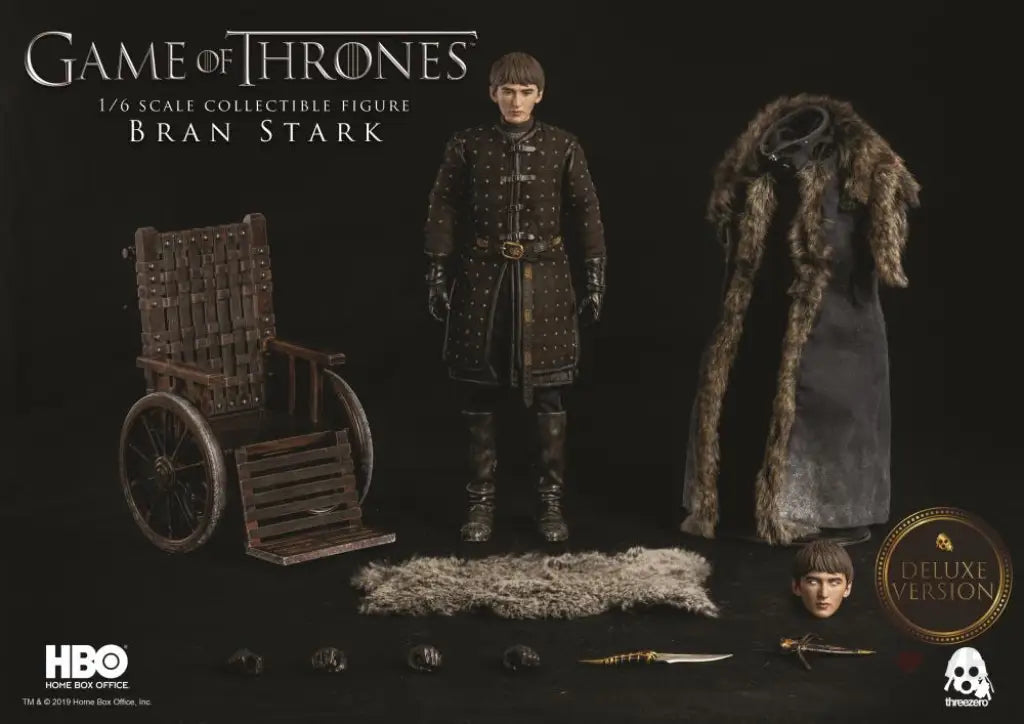 Threezero: Game of Thrones - 1/6 Bran Stark EX - GeekLoveph