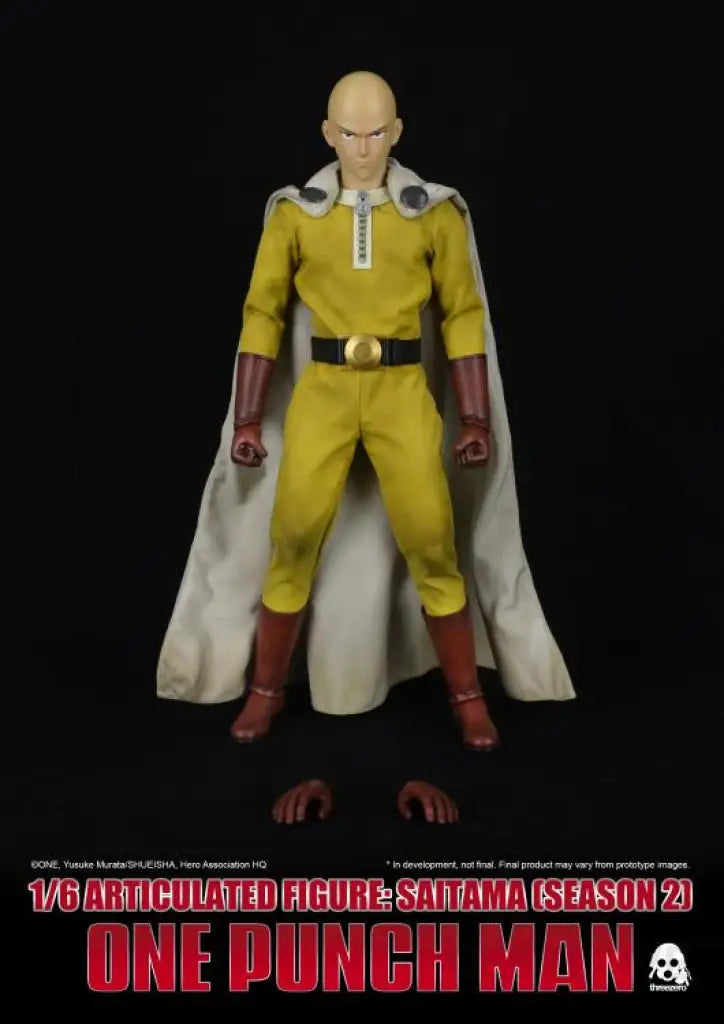 ThreeZero: One Punch Man Season 2 - Saitama 1/6 scale - GeekLoveph