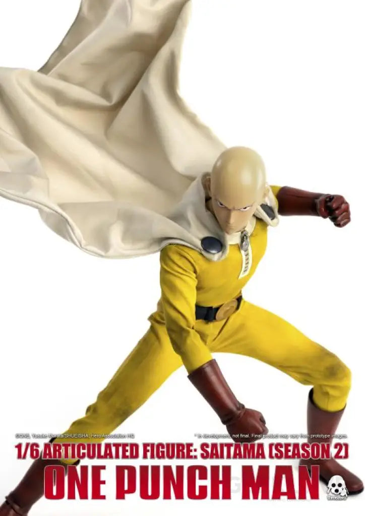 ThreeZero: One Punch Man Season 2 - Saitama 1/6 scale - GeekLoveph