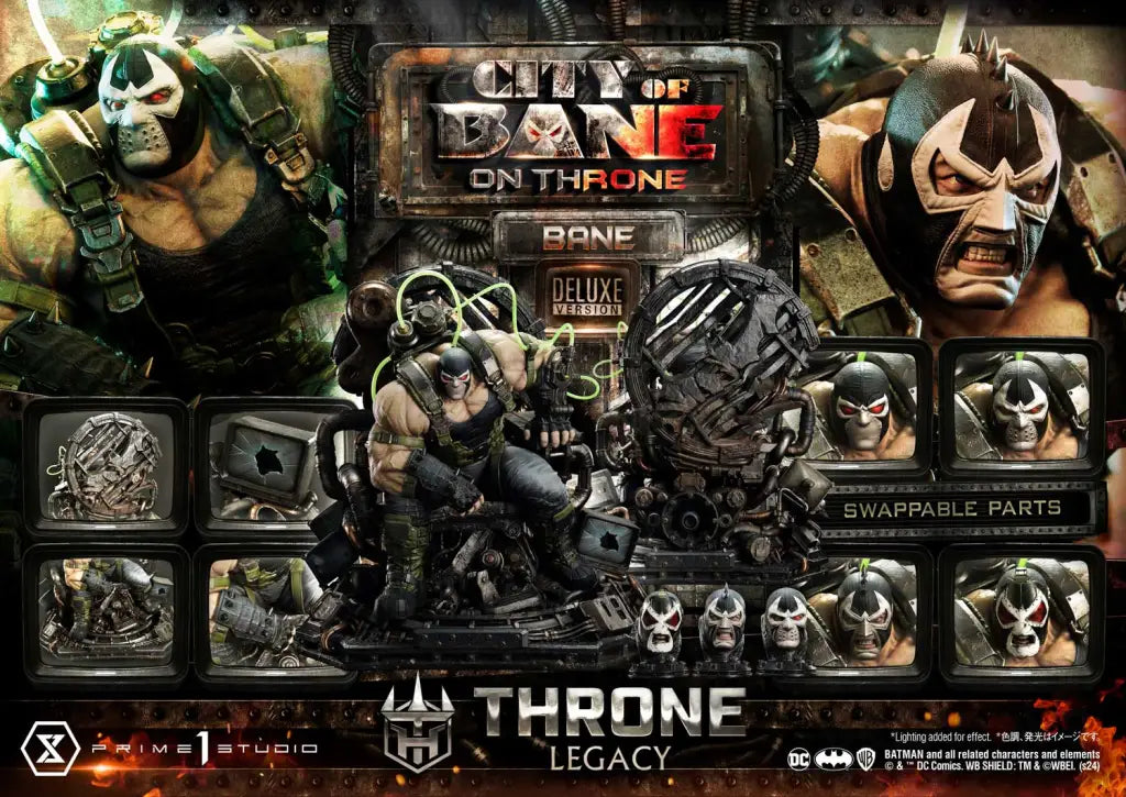 Throne Legacy Batman (Comics) City Of Bane On Dx Bonus Version