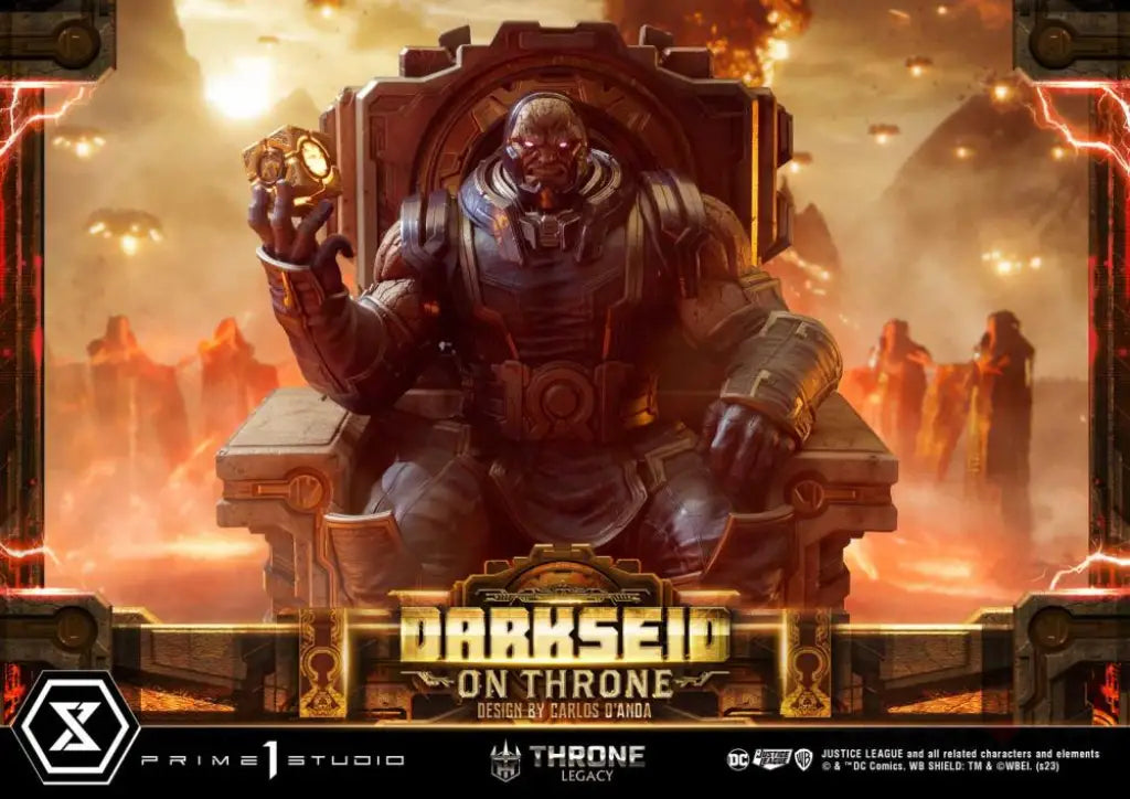 Throne Legacy Justice League (Comics) Darkseid On Deluxe Version Scale Figure