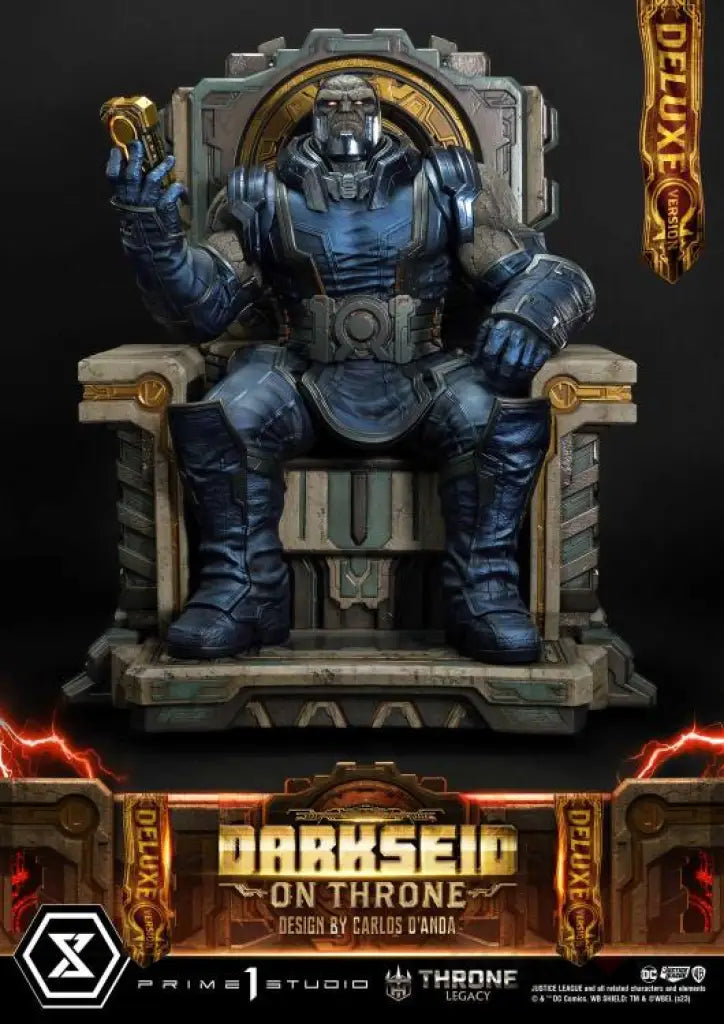 Throne Legacy Justice League (Comics) Darkseid On Deluxe Version Scale Figure