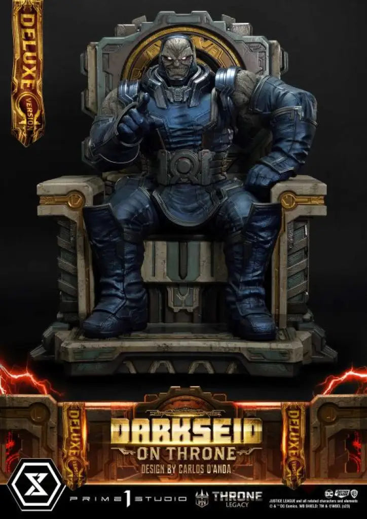 Throne Legacy Justice League (Comics) Darkseid On Deluxe Version Scale Figure