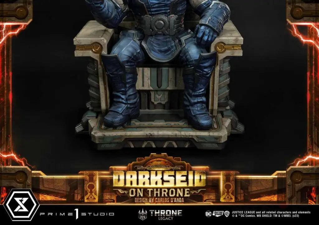 Throne Legacy Justice League (Comics) Darkseid On Deluxe Version Scale Figure