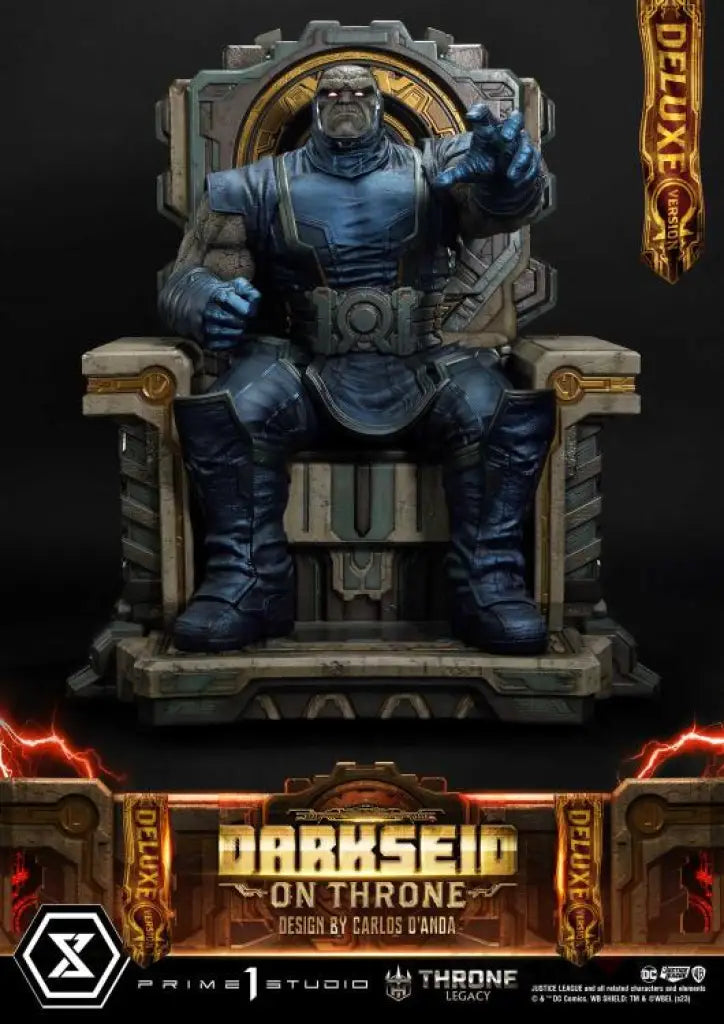 Throne Legacy Justice League (Comics) Darkseid On Deluxe Version Scale Figure