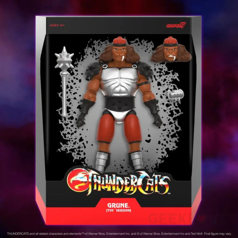 Thundercats Wave 9 Grune The Destroyer (Toy Recolor) Action Figure