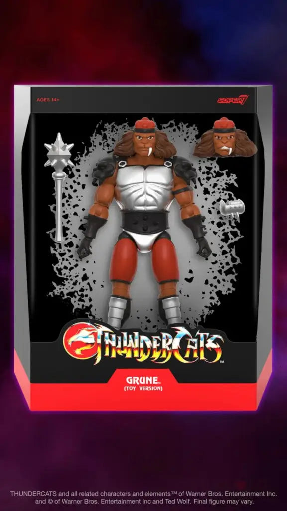 Thundercats Wave 9 Grune The Destroyer (Toy Recolor) Action Figure