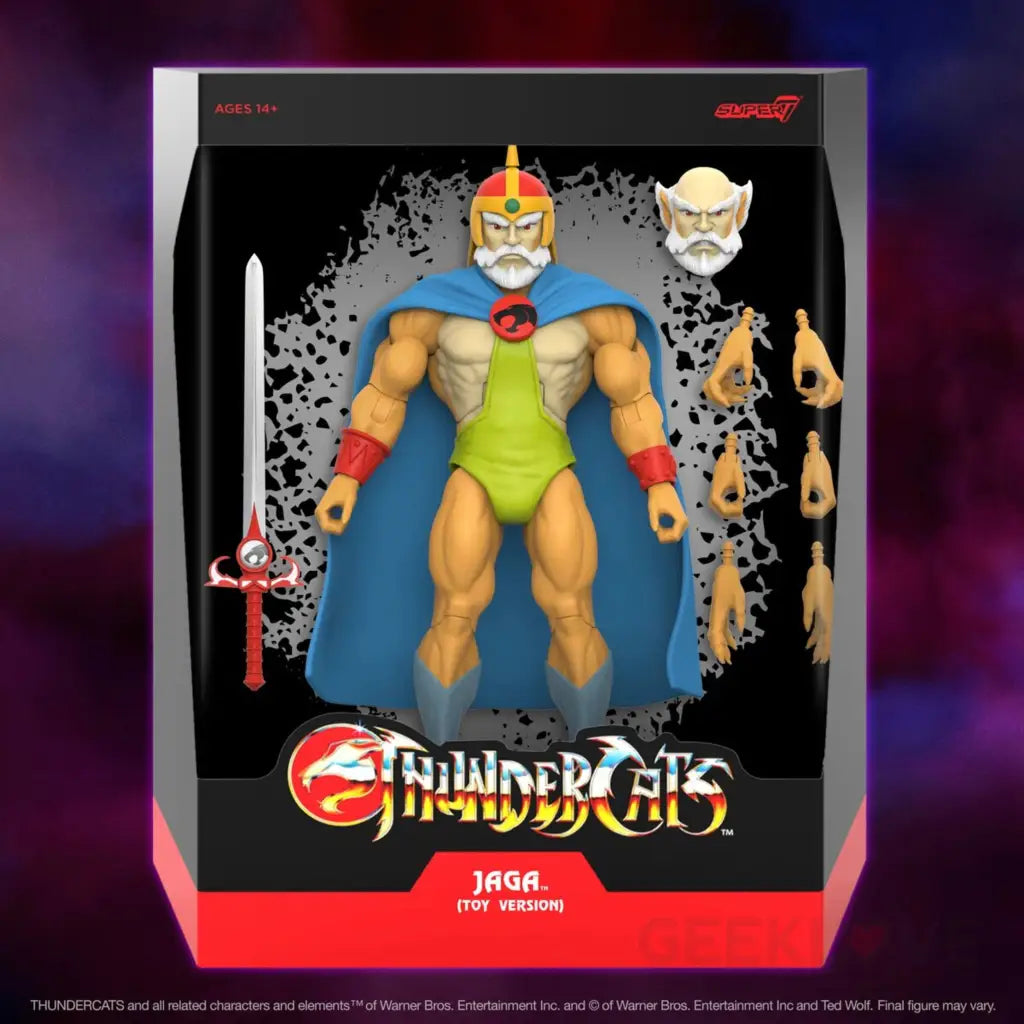 Thundercats Wave 9 Jaga (Toy Recolor) Action Figure