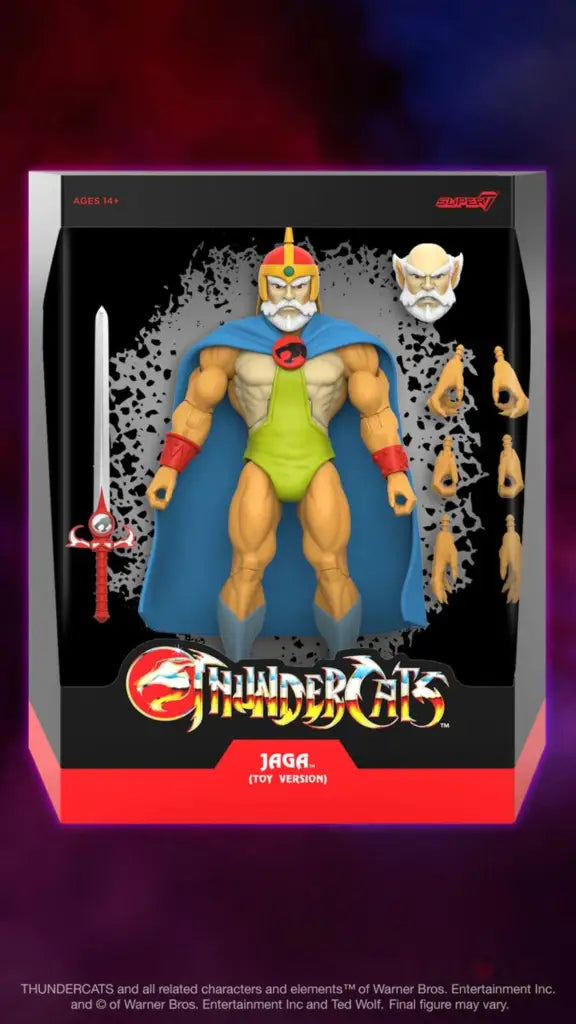 Thundercats Wave 9 Jaga (Toy Recolor) Action Figure