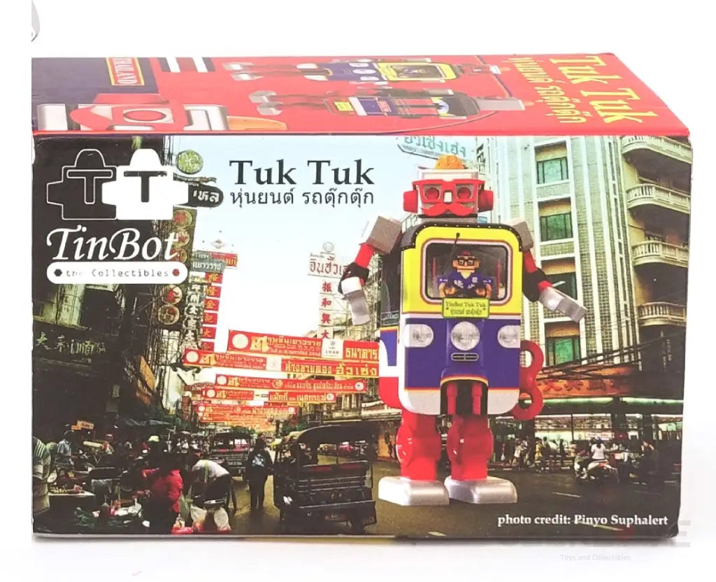 TinBot Collectibles: Tuk Tuk Yellow - GeekLoveph