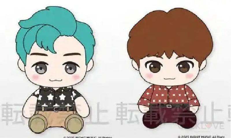 Tinytan Sit-Down M Plush Idol Rm & Jin
