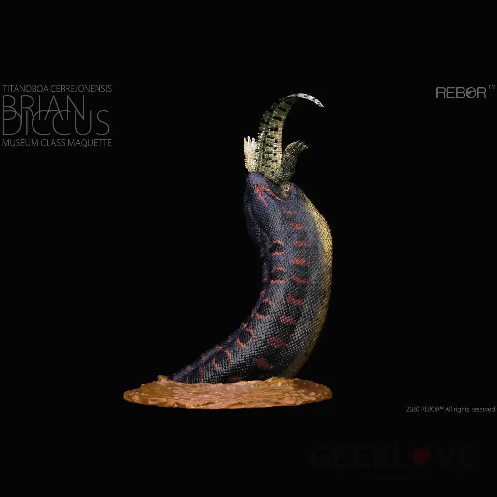 Titanoboa cerrejonensis "Brian Diccus" 1/11 Scale Museum Class Maquette - GeekLoveph