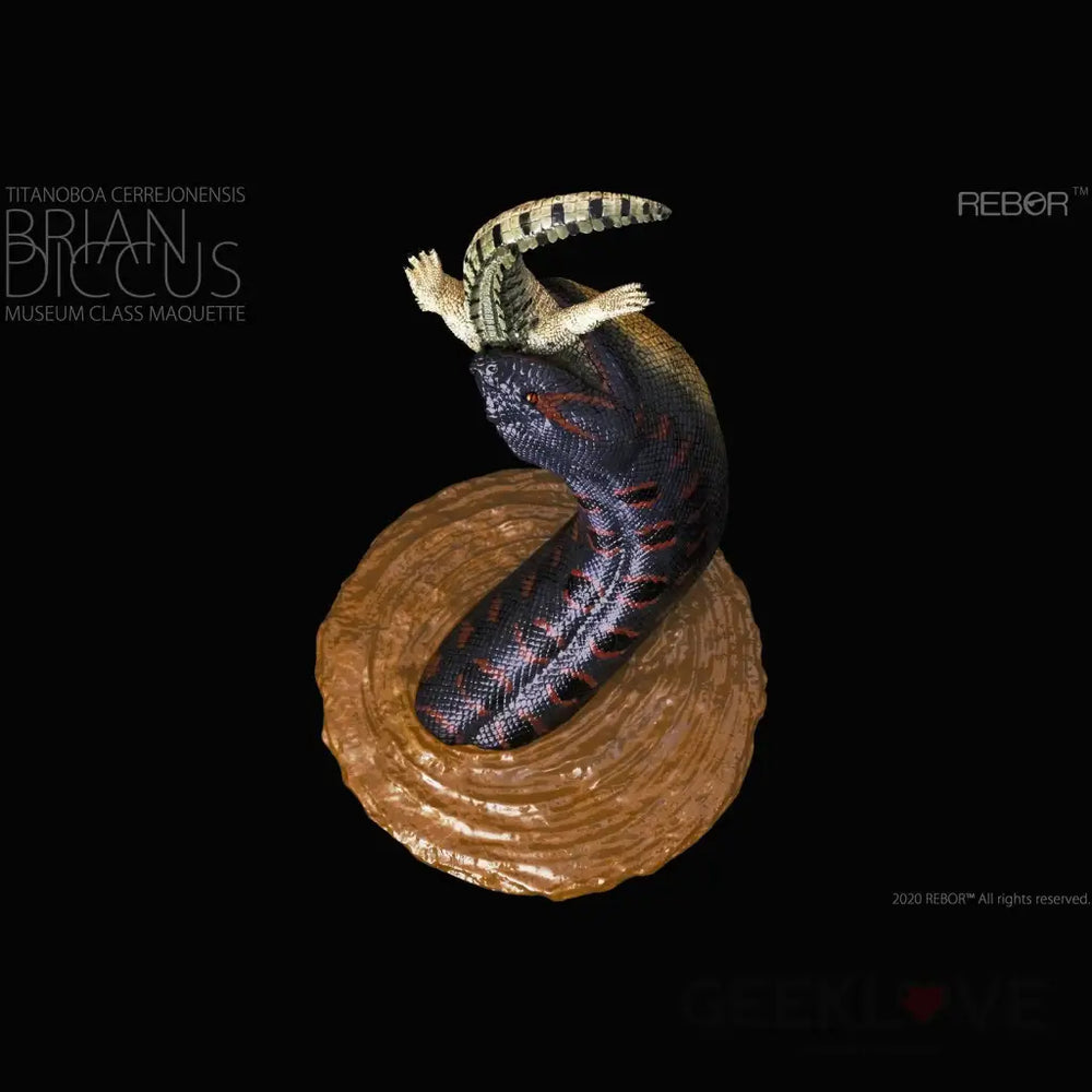 Titanoboa cerrejonensis "Brian Diccus" 1/11 Scale Museum Class Maquette - GeekLoveph