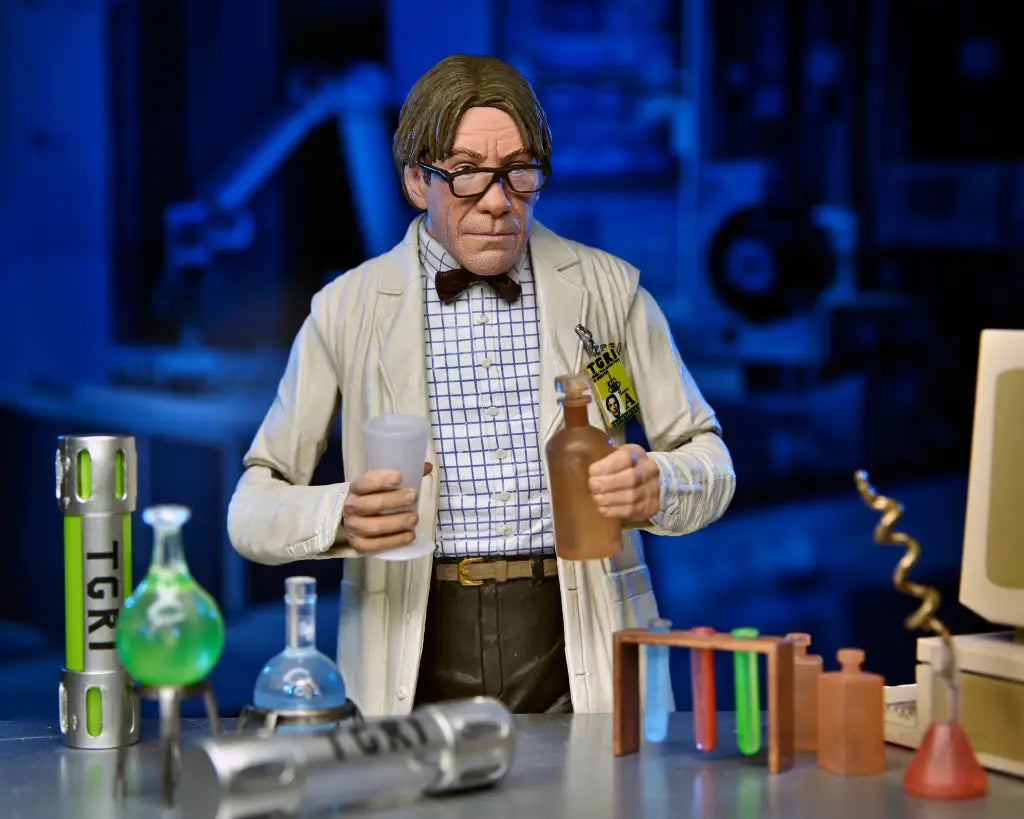 Tmnt 2 Secret Of The Ooze (Movie) Lab Coat Professor Perry And Hazmat Suit Pack Action Figure