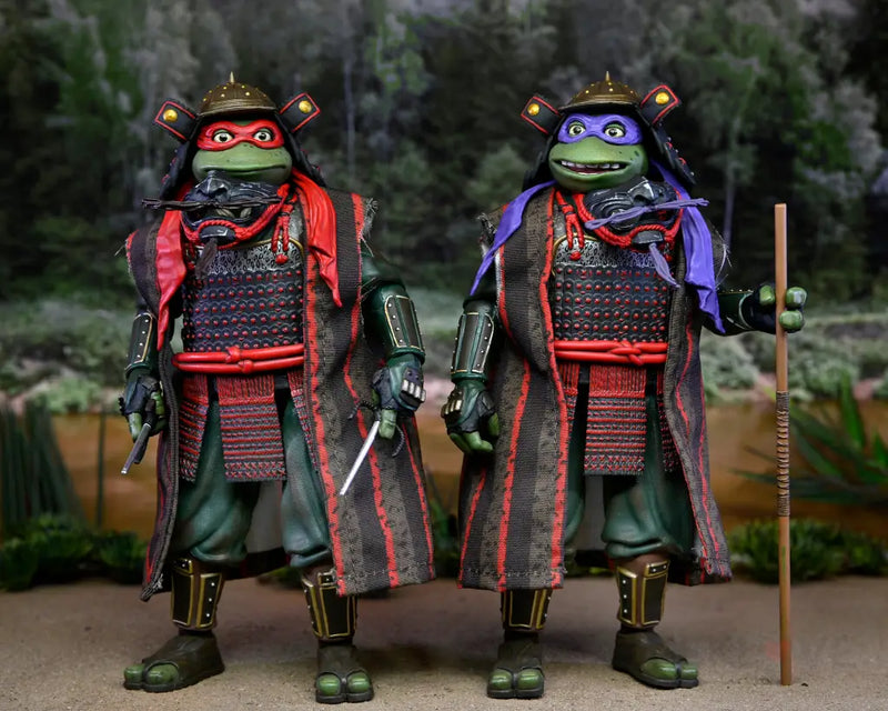 TMNT 3 (Movie) - Turtles in Time 7in Donatello & Raphael 2 Pack