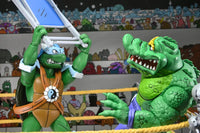 Tmnt (Archie Comics) 7In Stump Wrestling Turtles 4 Pack Action Figure