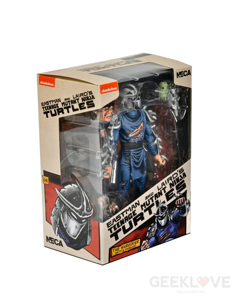 Tmnt Battle Damaged Shredder (Mirage Comics) Action Figure