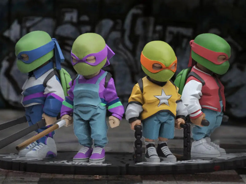 TMNT By Danil Yad Set of 4 Limited Edition Figures