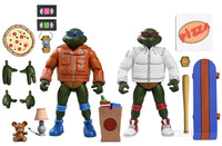 TMNT (Cartoon) 7in Punk Leo and Punk Raph 2 Pack Action Figure