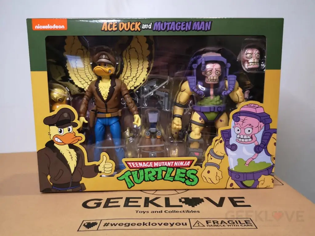 TMNT (Cartoon) Ace Duck & Mutagen Man - GeekLoveph