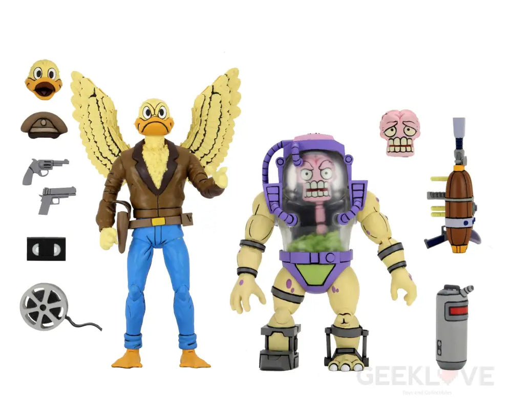 TMNT (Cartoon) Ace Duck & Mutagen Man - GeekLoveph