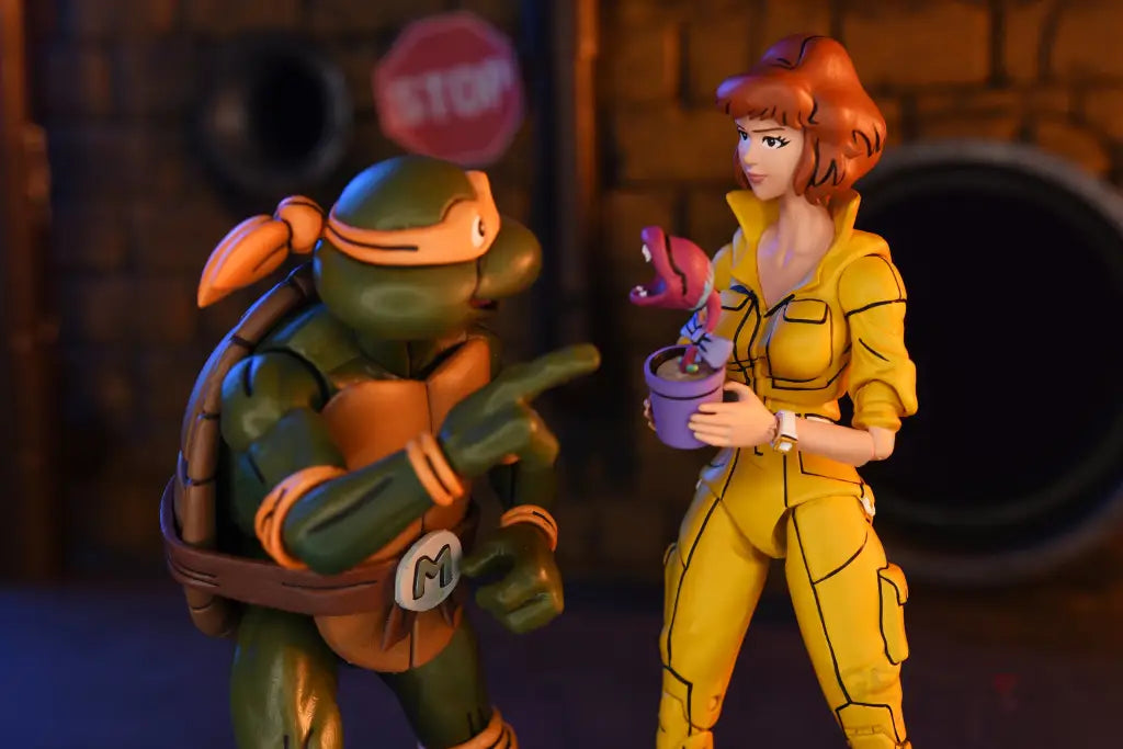 Tmnt Cartoon Ultimate April Oneil Action Figure