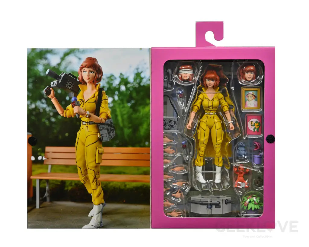 Tmnt Cartoon Ultimate April Oneil Action Figure