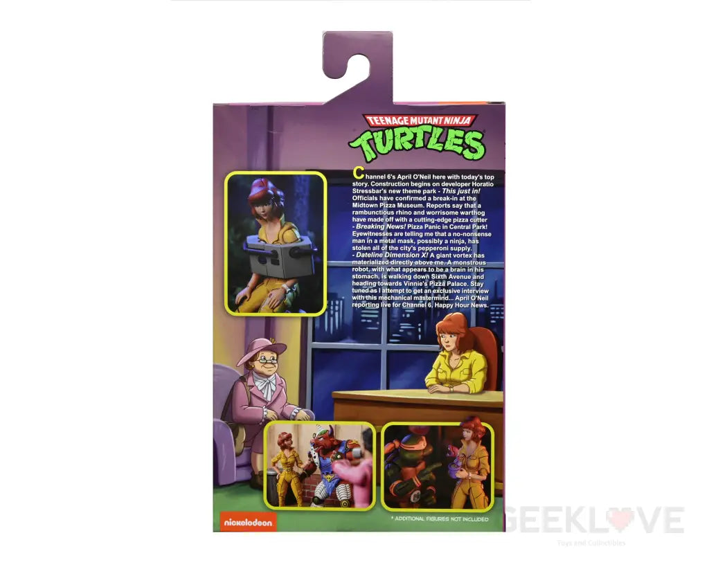 Tmnt Cartoon Ultimate April Oneil Action Figure