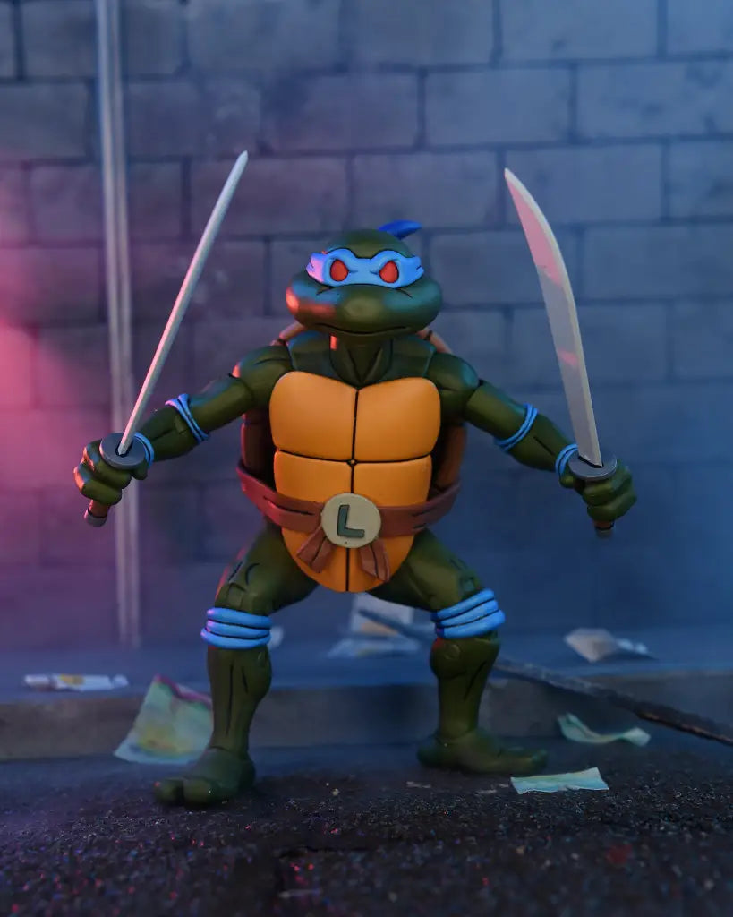 Tmnt Ultimate Leonardo (vhs) 7 Scale Action Figure